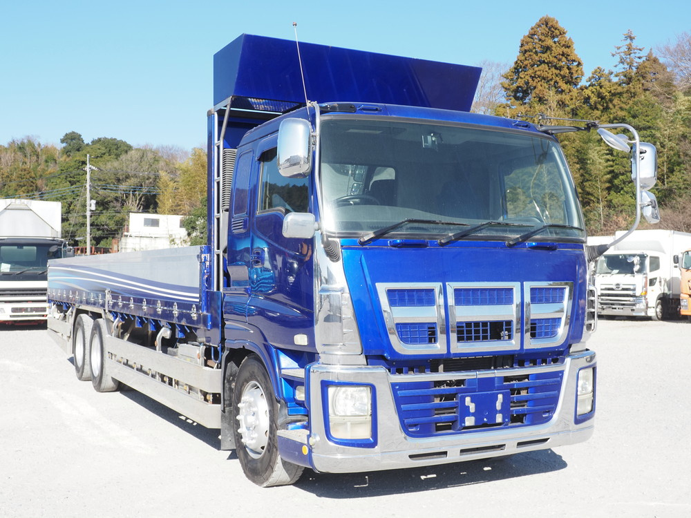 いすゞ ギガ 平ボディ 大型 QKG-CYL77A 年式 H25[写真04]