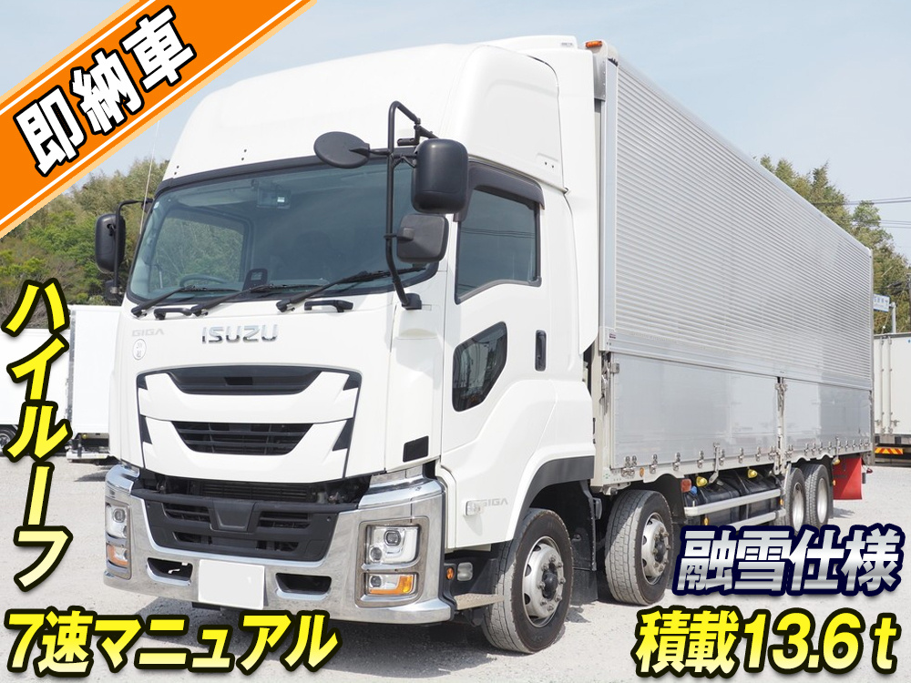 いすゞ ギガ ウイング車 大型 2PG-CYJ77C 年式 R2[写真01]