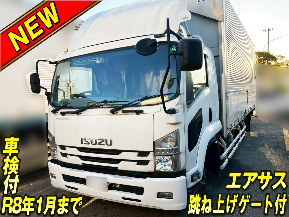 いすゞ フォワード ウイング車 中型 TKG-FRR90T2 年式 H28[写真01]