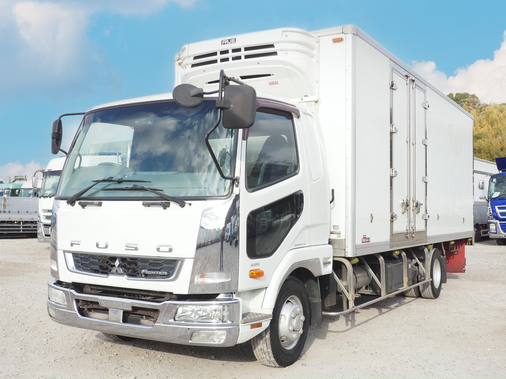 三菱ふそう ファイター 冷凍バン 中型 TKG-FK64F 年式 H24[写真01]