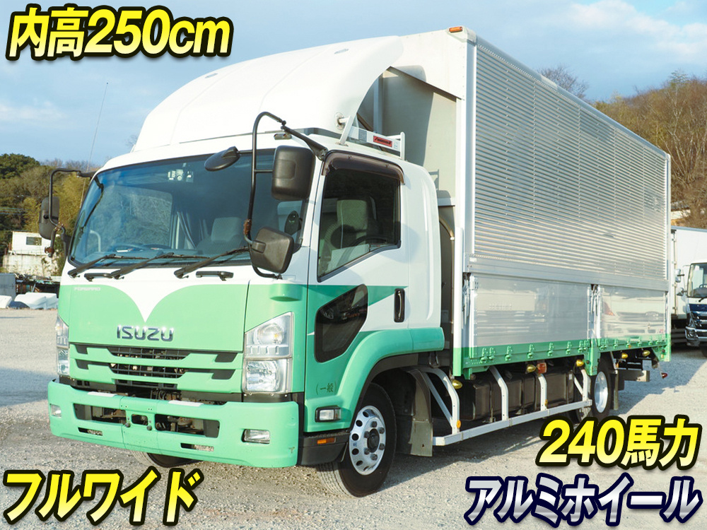 いすゞ フォワード ウイング車 中型 TKG-FRR90S2 年式 H28[写真01]