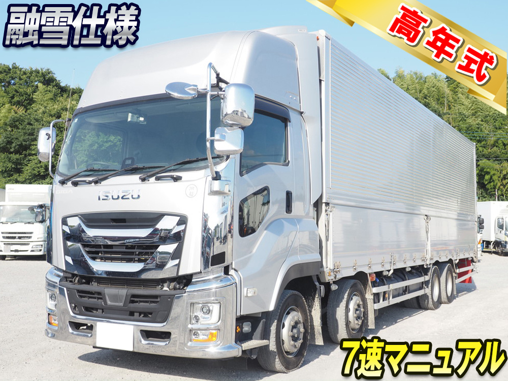 いすゞ ギガ ウイング車 大型 2PG-CYJ77C 年式 R3[写真01]