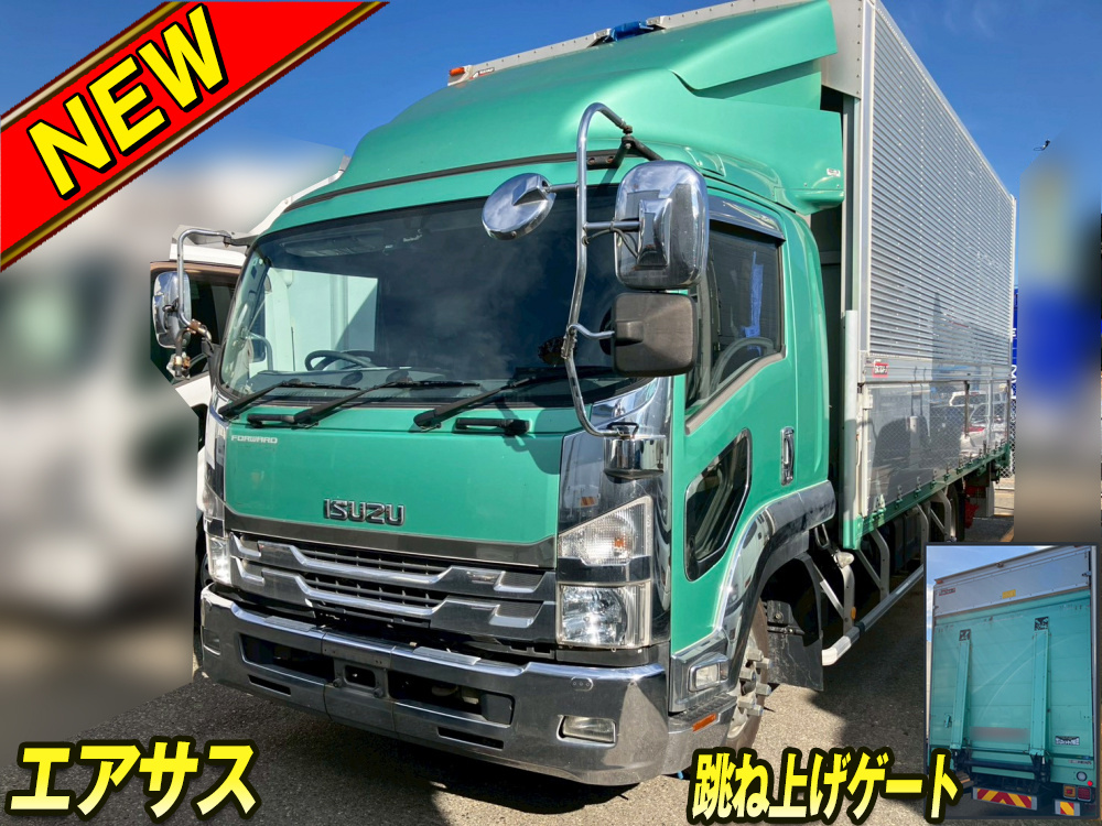 いすゞ フォワード ウイング車 中型 2RG-FRR90T2 年式 H30[写真01]