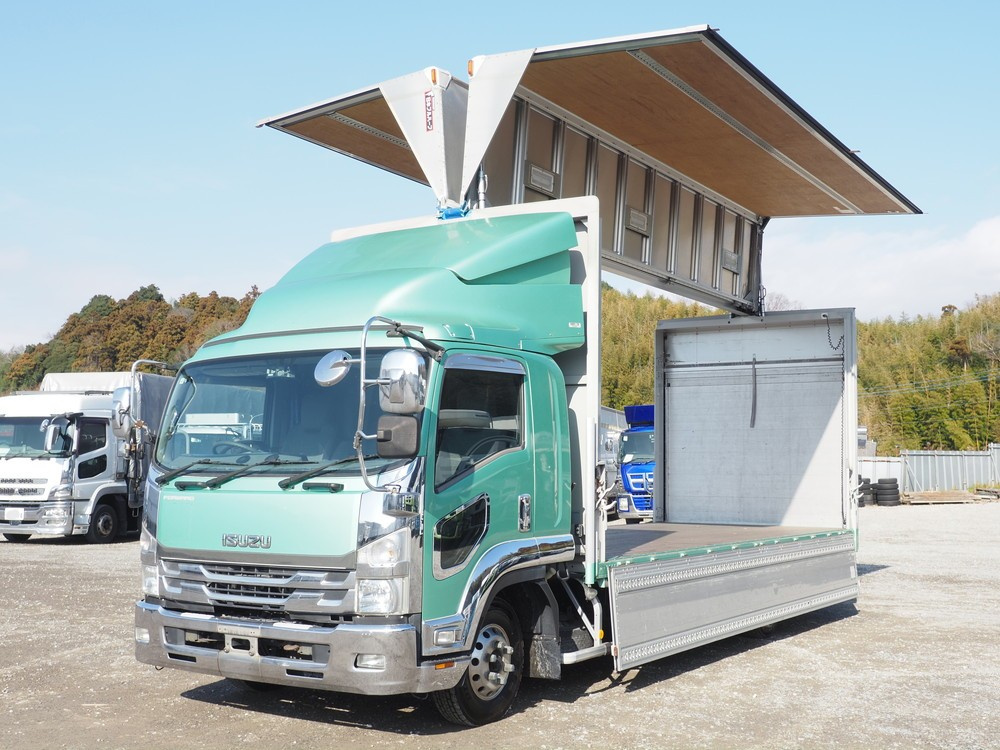 いすゞ フォワード ウイング車 中型 2RG-FRR90T2 年式 H30[写真03]