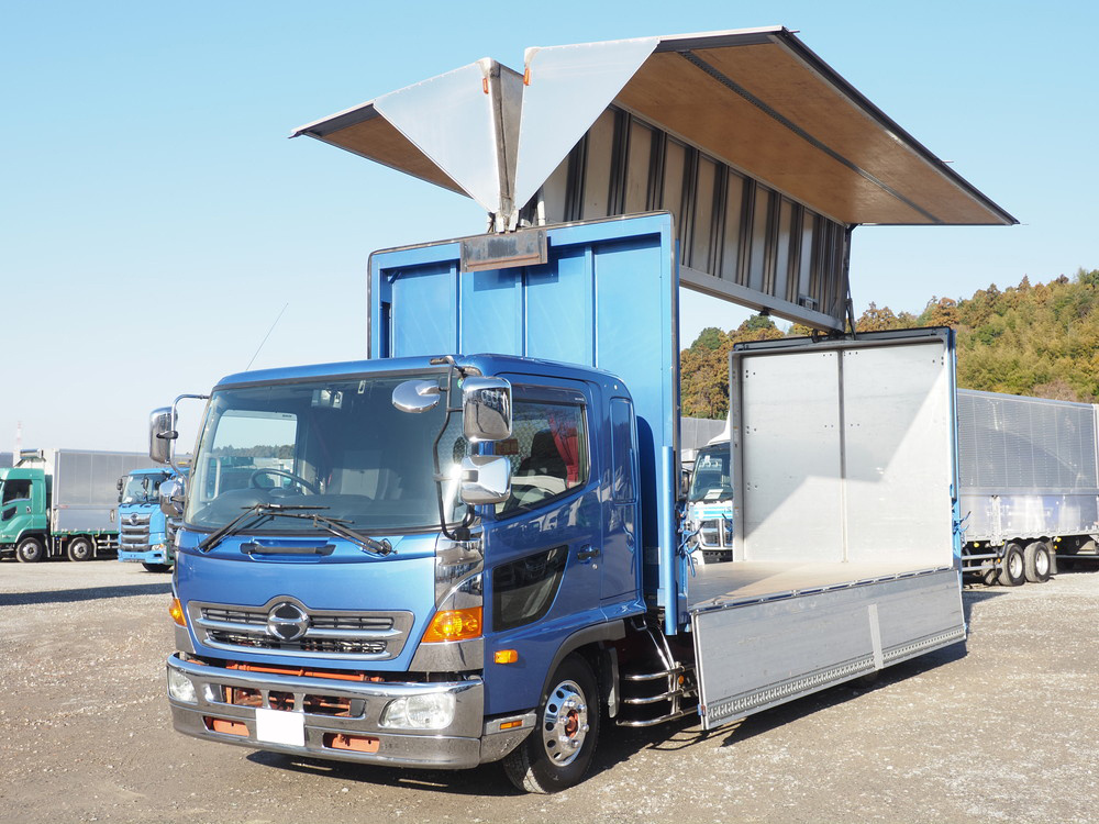 日野 レンジャープロ ウイング車 中型 TKG-FD7JLAG 年式 H24[写真02]