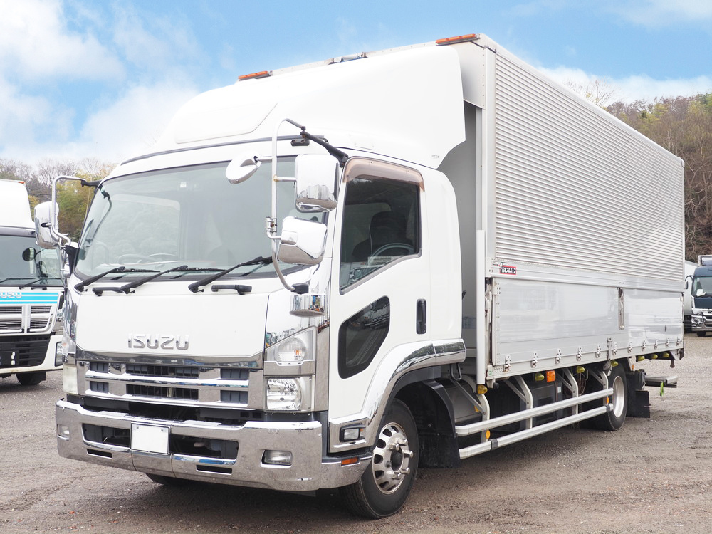 いすゞ フォワード ウイング車 中型 TKG-FRR90T2 年式 H25[写真01]