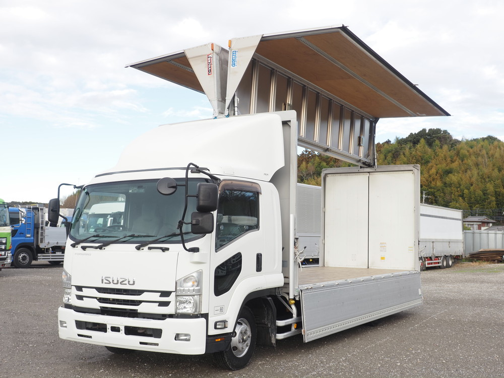 いすゞ フォワード ウイング車 中型 TKG-FRR90T2 年式 H28[写真03]