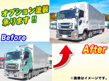 いすゞ ギガ ウイング車 大型 2PG-CYJ77C 年式 R1[写真02]