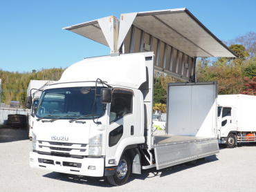 いすゞ フォワード ウイング車 中型 TKG-FRR90T2 年式 H27[写真03]