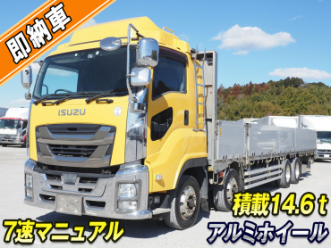 いすゞ ギガ 平ボディ 大型 QKG-CYJ77B 年式 H28