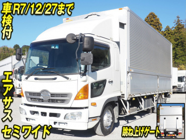 日野 レンジャープロ ウイング車 中型 TKG-FD9JLAG 年式 H28