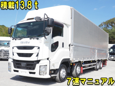 いすゞ ギガ ウイング車 大型 QKG-CYJ77B 年式 H28