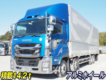 いすゞ ギガ ウイング車 大型 QPG-CYJ77B 年式 H29