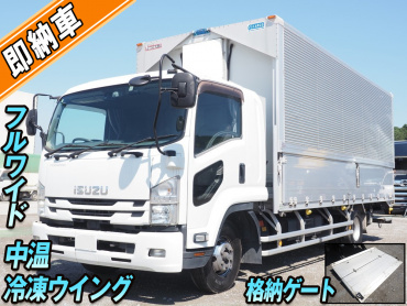 いすゞ フォワード 冷凍ウイング 中型 TKG-FRR90S2 年式 H29