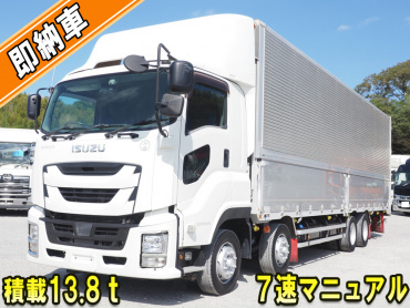 いすゞ ギガ ウイング車 大型 QKG-CYJ77B 年式 H28