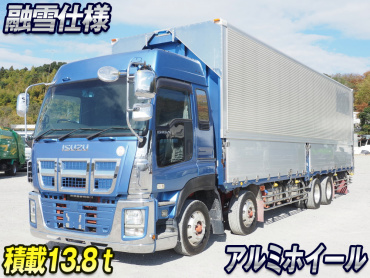 いすゞ ギガ ウイング車 大型 QKG-CYJ77A 年式 H24