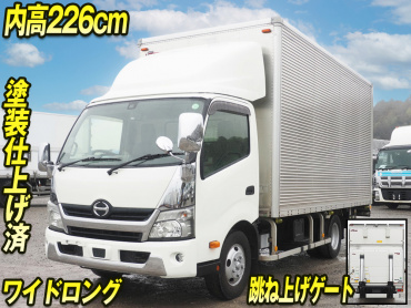 日野 デュトロ バン車 小型 TKG-XZU710M 年式 H30