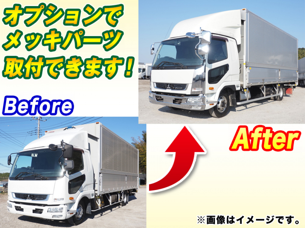 三菱ふそう ファイター ウイング車 中型 2KG-FK64F 年式 H30[写真02]