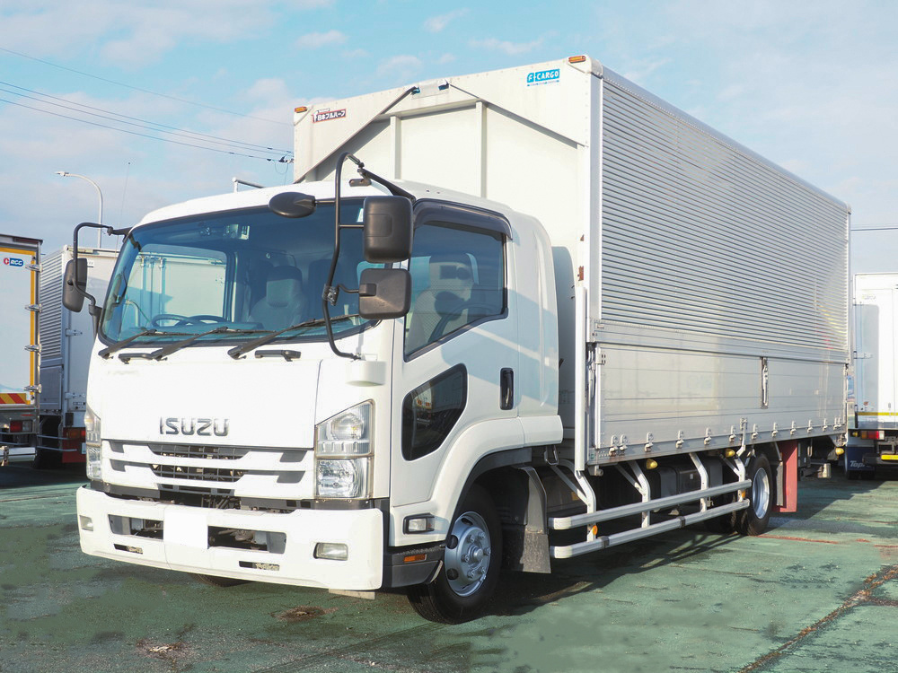 いすゞ フォワード ウイング車 中型 TKG-FRR90S2 年式 H27[写真01]