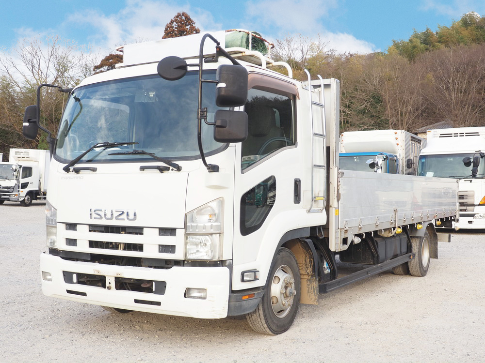 いすゞ フォワード 平ボディ 中型 TKG-FRR90S2 年式 H26[写真01]