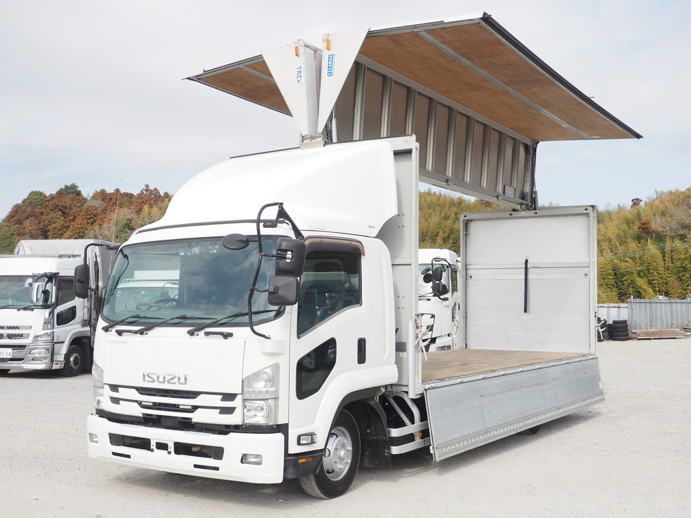 いすゞ フォワード ウイング車 中型 2RG-FRR90S2 年式 H30[写真03]