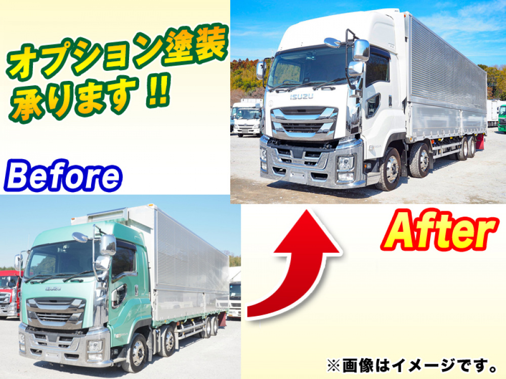 いすゞ ギガ ウイング車 大型 2PG-CYJ77C 年式 R1[写真02]
