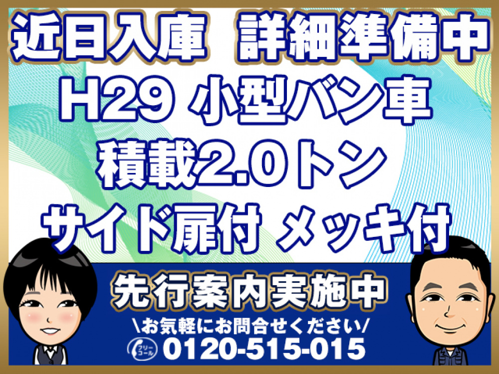 いすゞ エルフ バン車 小型 TRG-NLR85AN 年式 H29[写真01]