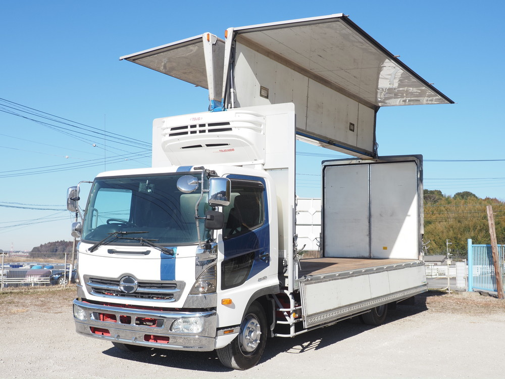 日野 レンジャープロ 冷凍ウイング 中増t QKG-FJ7JJAA 年式 H27[写真04]