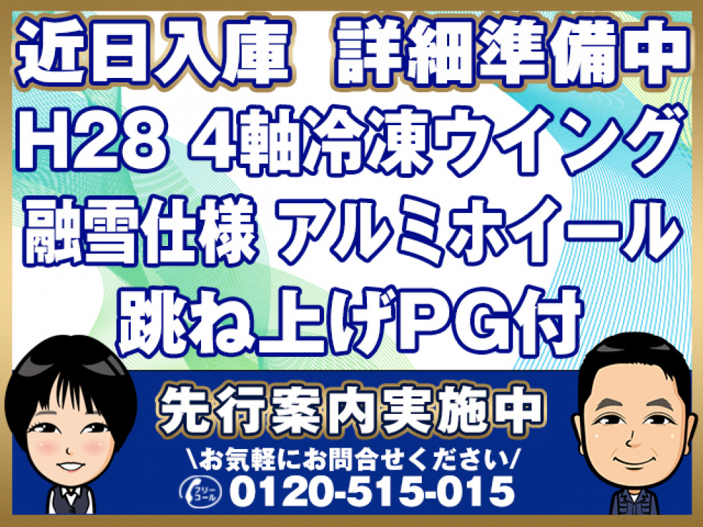 三菱ふそう スーパーグレート 冷凍ウイング 大型 QPG-FS64VZ 年式 H28[写真01]