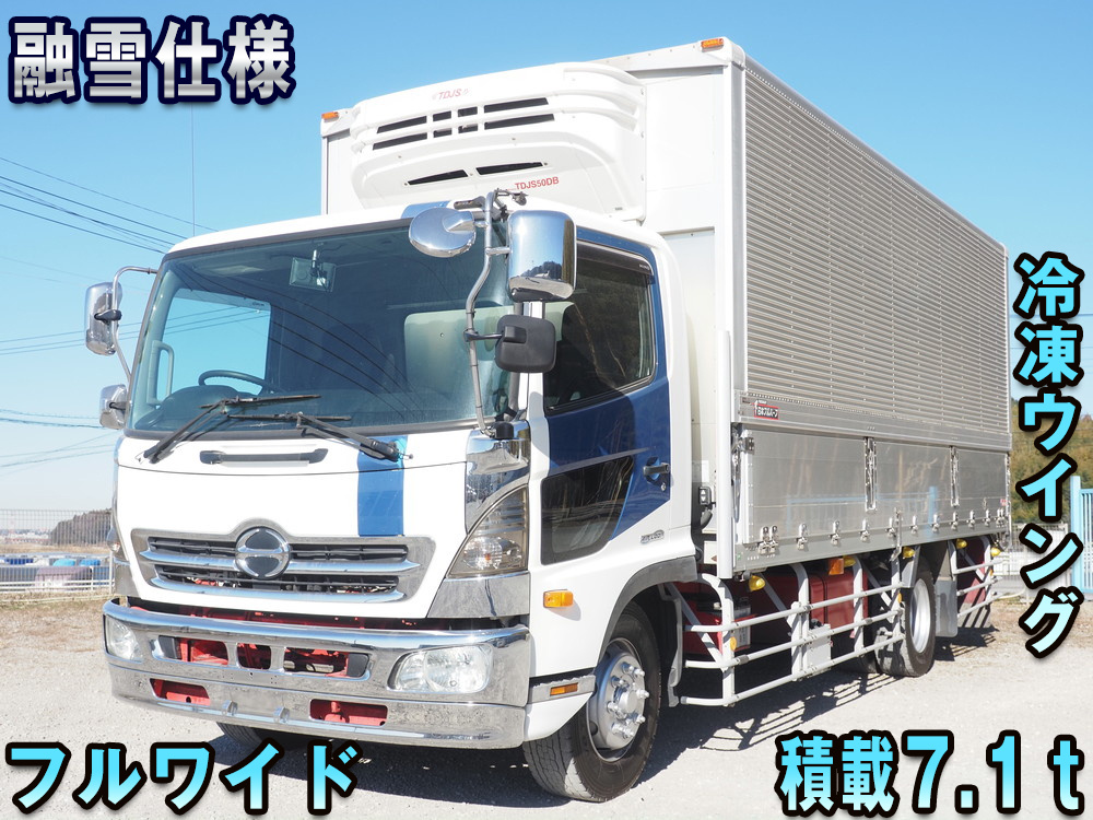 日野 レンジャープロ 冷凍ウイング 中増t QKG-FJ7JJAA 年式 H27[写真01]