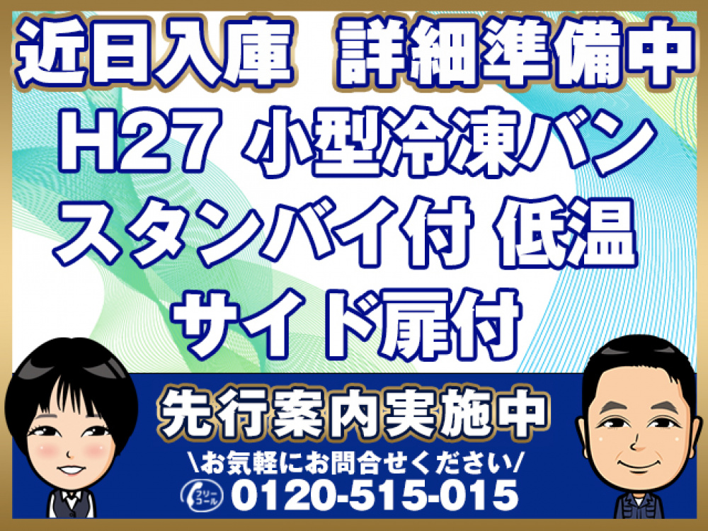 いすゞ エルフ 冷凍バン 小型 TPG-NMR85AN 年式 H27[写真01]