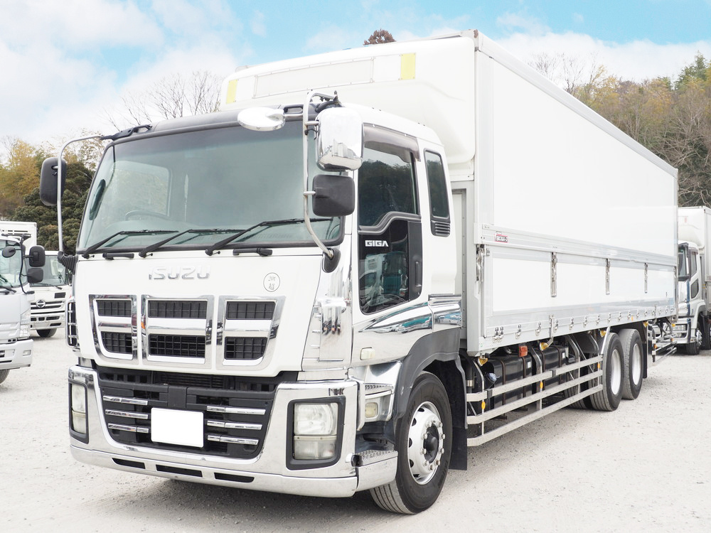 いすゞ ギガ 冷凍ウイング 大型 QKG-CYL77A 年式 H27[写真01]