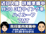日野 プロフィア ウイング車 大型 2DG-FR1EHG 年式 H30
