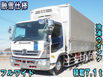 日野 レンジャープロ 冷凍ウイング 中増t QKG-FJ7JJAA 年式 H27