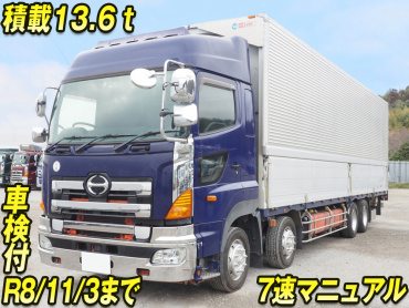 日野 プロフィア ウイング車 大型 QPG-FW1EXEG 年式 H26