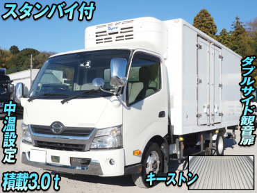 日野デュトロ冷凍バン小型TKG-XZU712M年式H29