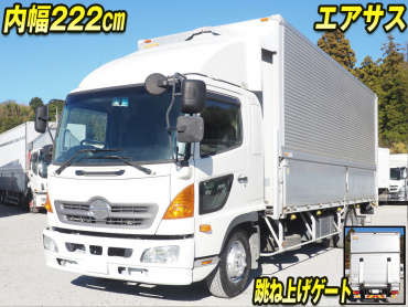 日野レンジャープロウイング中型TKG-FD9JLAG年式H28