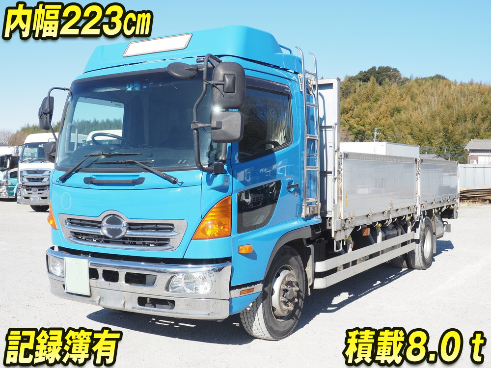 日野 レンジャープロ 平ボディ 中増t QKG-FE7JLAA 年式 H27[写真01]