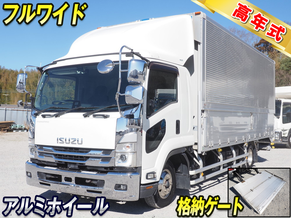 いすゞ フォワード ウイング車 中型 2RG-FRR90S2 年式 R3[写真01]