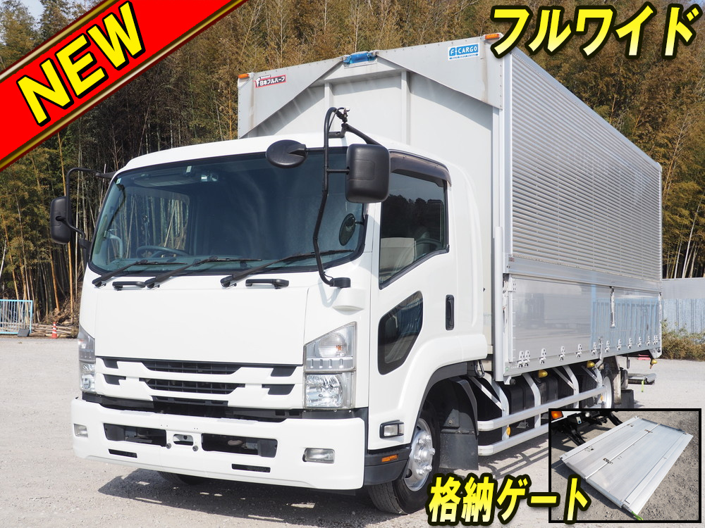 いすゞ フォワード ウイング車 中型 TKG-FRR90S2 年式 H28[写真01]