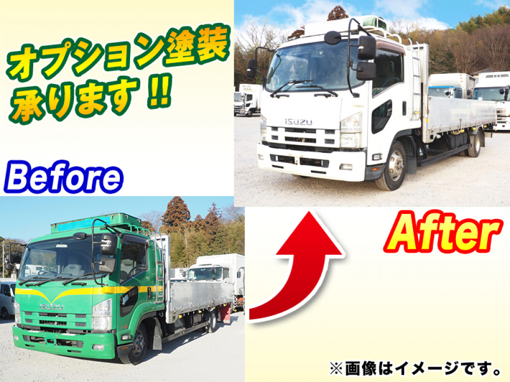 いすゞ フォワード 平ボディ 中型 TKG-FRR90S2 年式 H26[写真02]