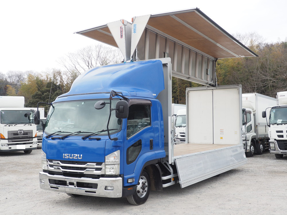 いすゞ フォワード ウイング車 中型 TKG-FRR90T2 年式 H27[写真02]