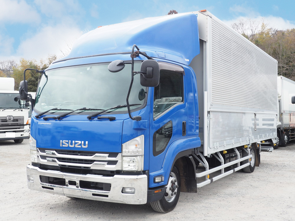 いすゞ フォワード ウイング車 中型 TKG-FRR90T2 年式 H27[写真01]