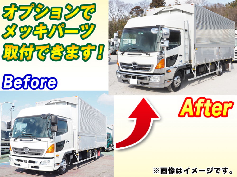 日野 レンジャープロ ウイング車 中型 TKG-FD7JLAA 年式 H27[写真02]