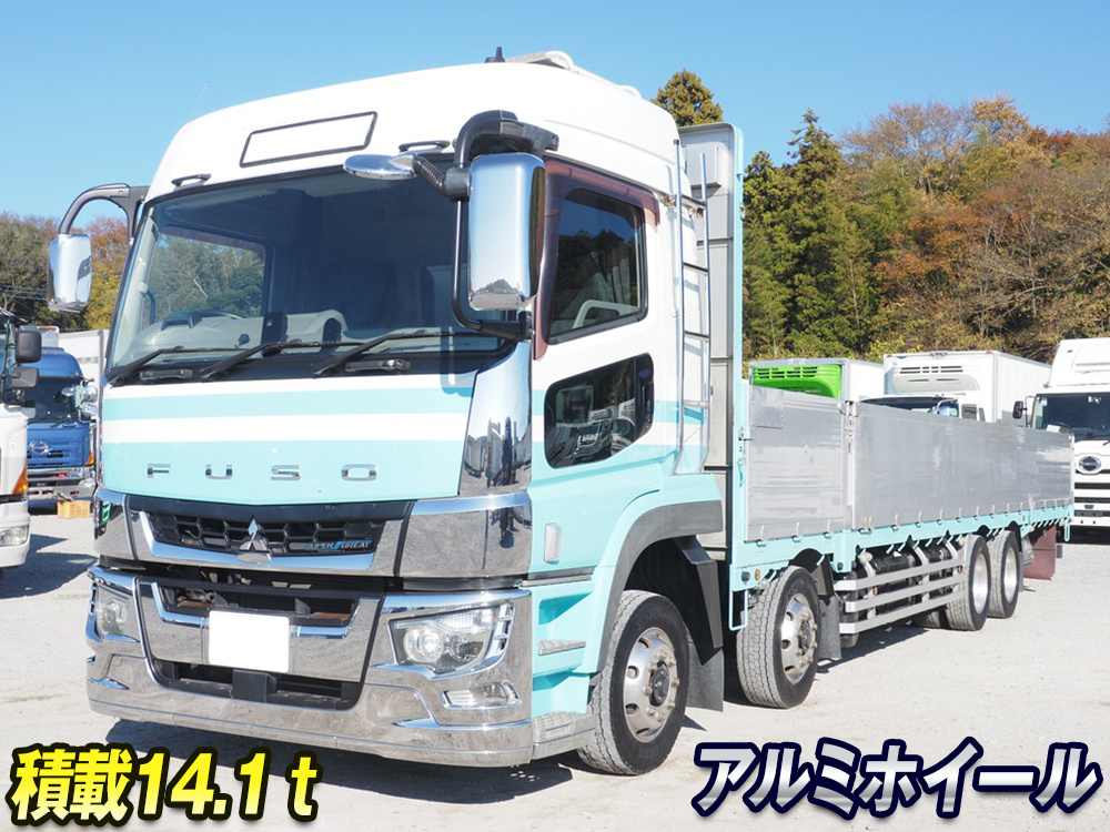 三菱ふそう スーパーグレート 平ボディ 大型 2PG-FS74HZ 年式 H30[写真01]