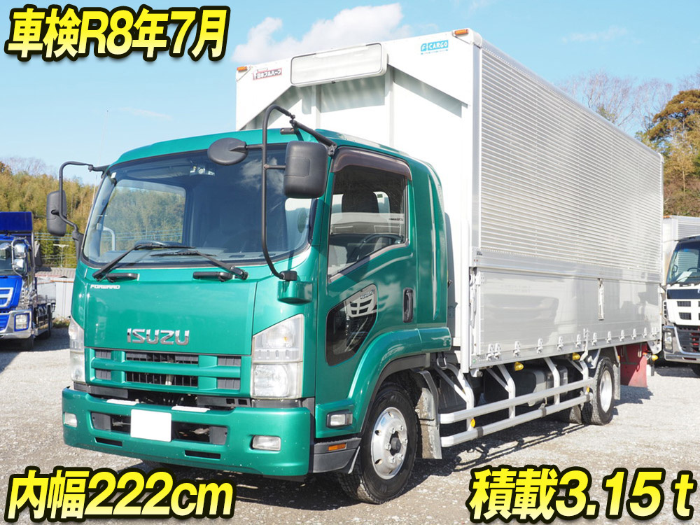 いすゞ フォワード ウイング車 中型 TKG-FRR90S2 年式 H26[写真01]