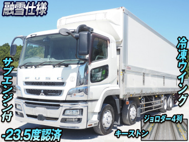 三菱スーパーグレート冷凍ウイング大型QPG-FS64VZ年式H29