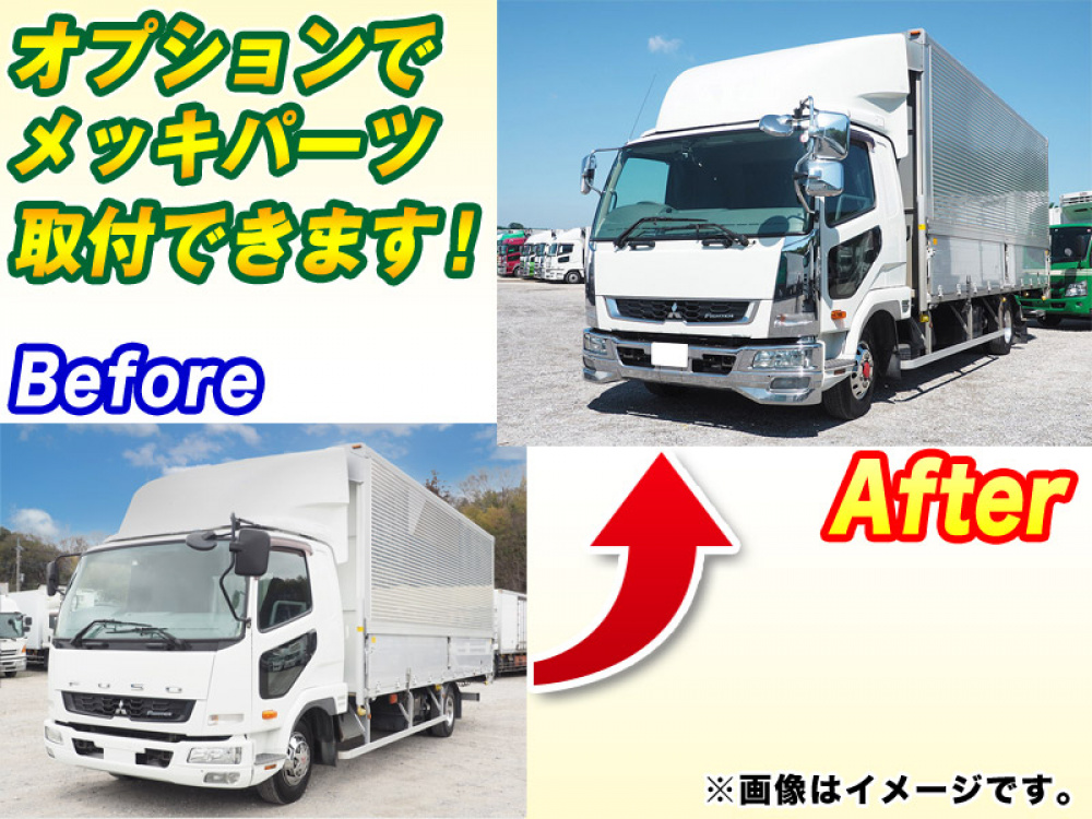 三菱ふそう ファイター ウイング車 中型 TKG-FK61F 年式 H26[写真02]