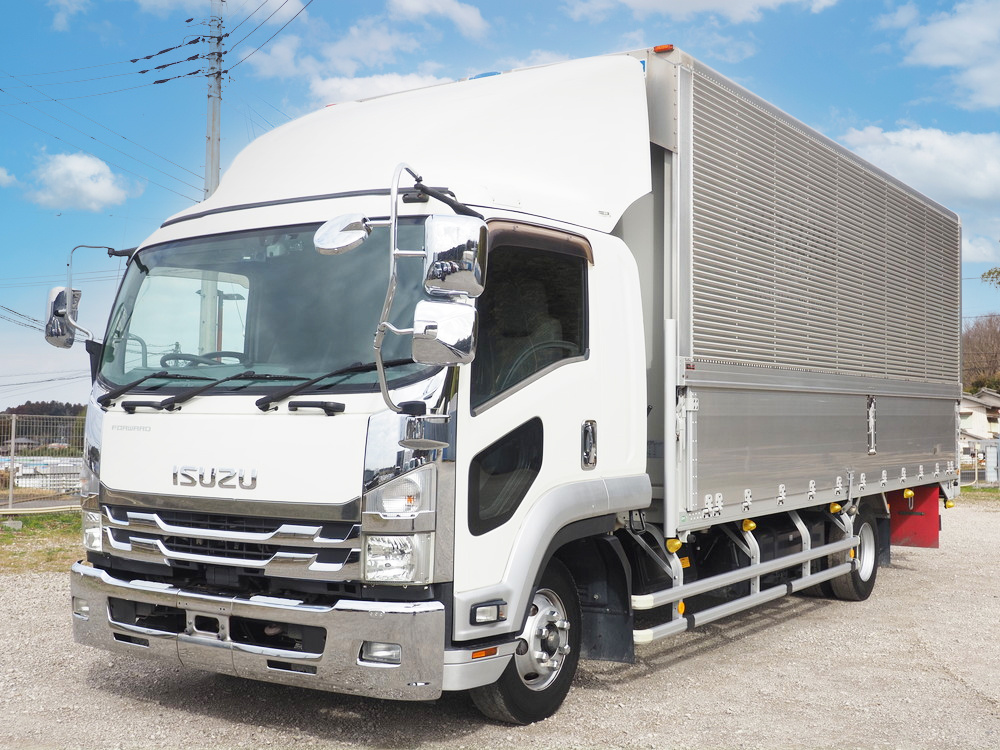 いすゞ フォワード ウイング車 中型 2RG-FRR90T2 年式 H30[写真01]