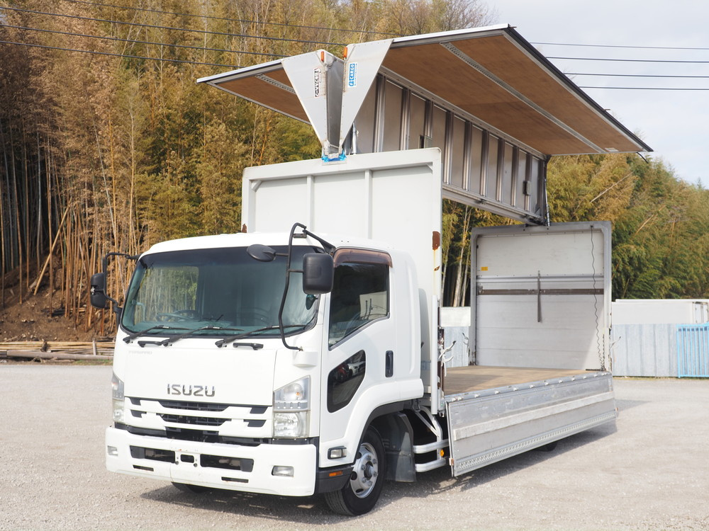 いすゞ フォワード ウイング車 中型 TKG-FRR90S2 年式 H27[写真03]